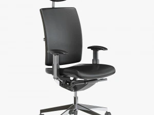 Dauphin high way executive office chair 3D Model