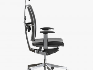 Dauphin high way executive office chair 3D Model
