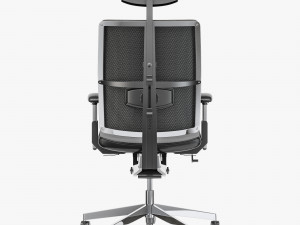 Dauphin high way executive office chair 3D Model