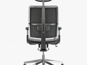 Dauphin high way executive office chair 3D Model