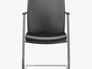 Dauphin high way executive visitor office chair 3D Модель