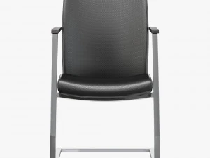 Dauphin high way executive visitor office chair 3D Model