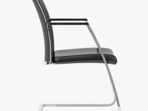 Dauphin high way executive visitor office chair 3D Модель