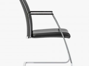 Dauphin high way executive visitor office chair 3D Model