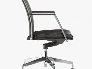 Dauphin high way mesh conference office chair 3D Model