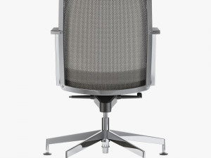 Dauphin high way mesh conference office chair 3D Model