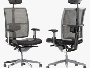 Dauphin high way mesh office chair 3D Model