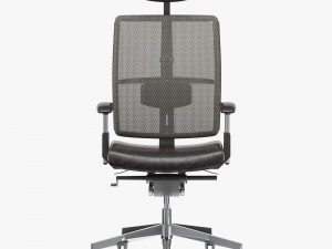 Dauphin high way mesh office chair 3D Модель