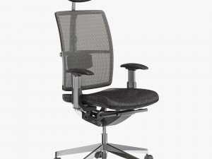 Dauphin high way mesh office chair 3D Модель