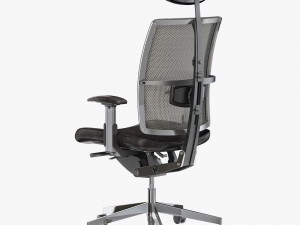 Dauphin high way mesh office chair 3D Модель