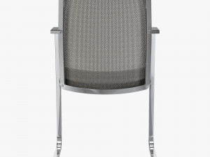 Dauphin high way mesh visitor office chair Modèle 3D