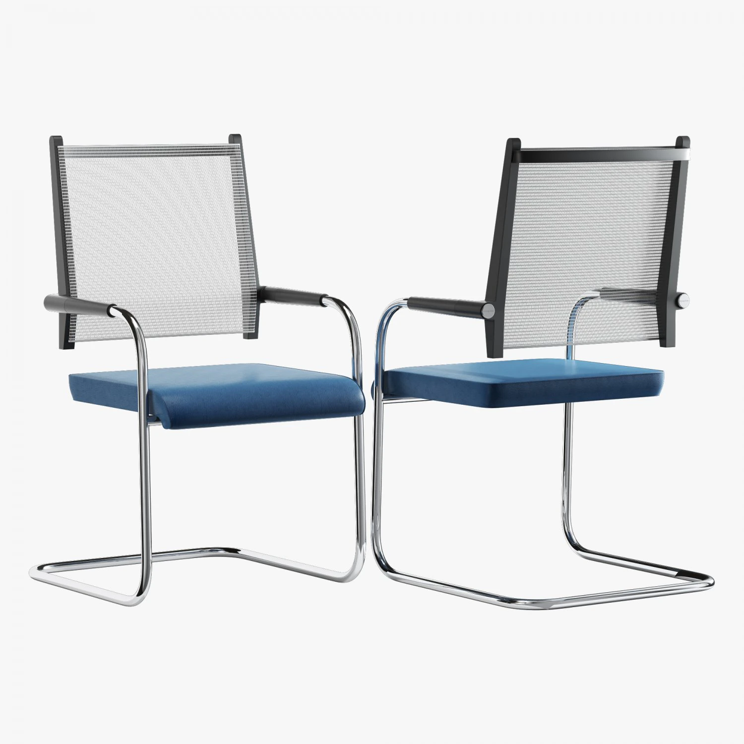 Dauphin lordo conference office chair 3D Model .c4d .max .obj .3ds .fbx .stl .blend
