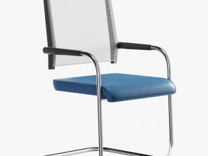 Dauphin lordo conference office chair 3D Model