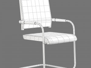 Dauphin lordo conference office chair 3D Model