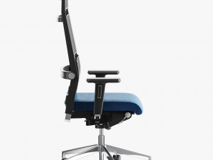 Dauphin lordo high office chair 3D Model