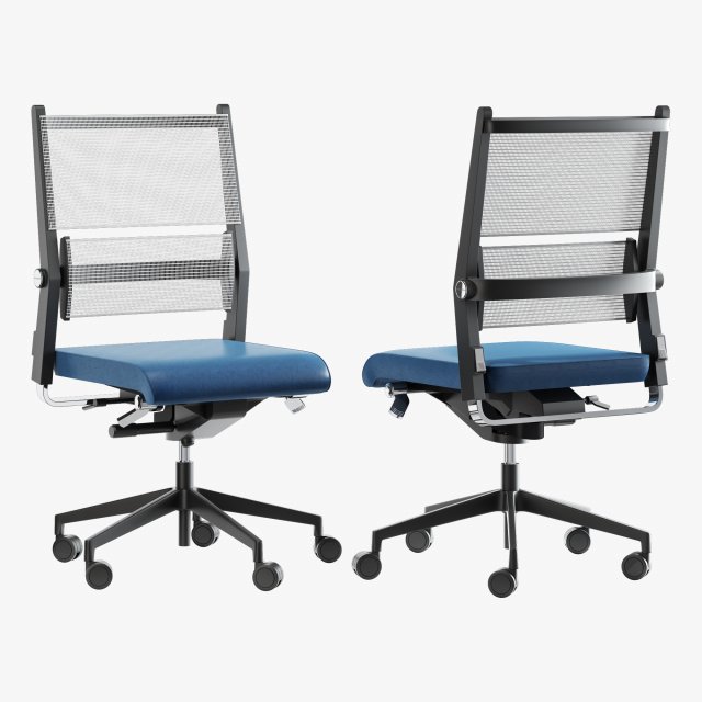 Dauphin lordo office chair 3D Model .c4d .max .obj .3ds .fbx .stl .blend 