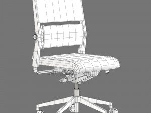 Dauphin lordo office chair 3D Model