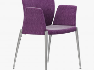 Kastel kalla armrest chair Model 3D