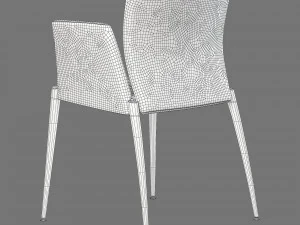 Kastel kalla armrest chair 3D Model
