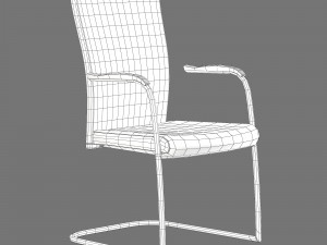 Kastel kompasso conference office chair Modelo 3D