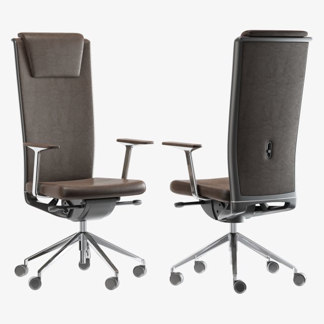 Kastel kompasso high back office chair 3D in 3DExport