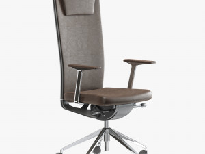 Kastel kompasso high back office chair Modelo 3D