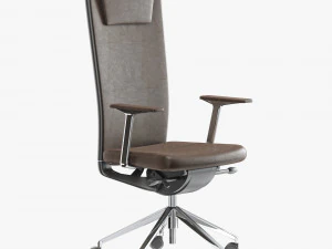 Kastel kompasso high back office chair 3D Model