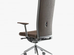 Kastel kompasso high back office chair 3D Model