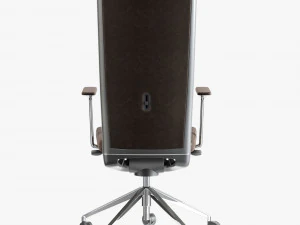 Kastel kompasso high back office chair 3D Model