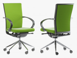 Kastel kompasso low back office chair 3D Model