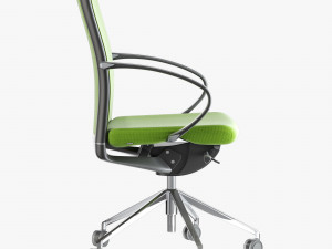 Kastel kompasso low back office chair 3D Model