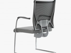 Kastel korium conference office chair 3D Model