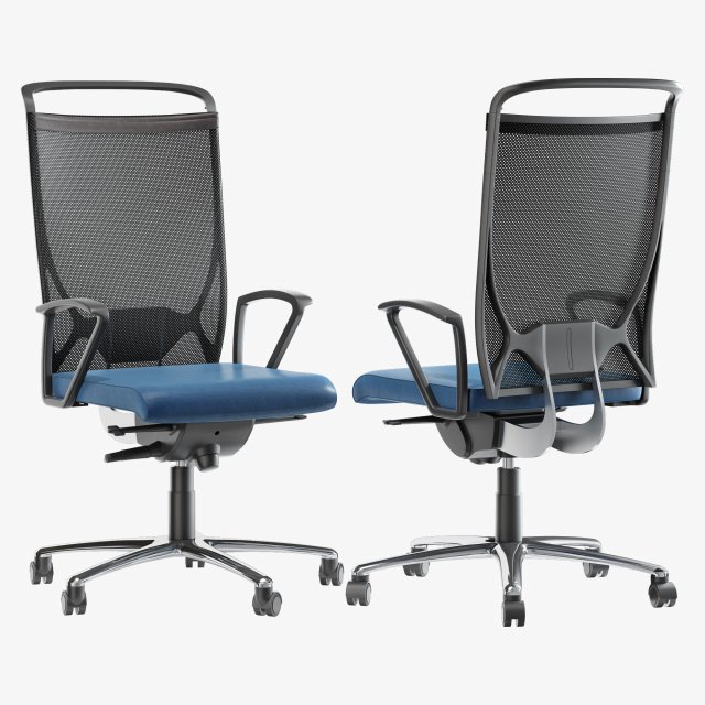 Kastel korium mesh office chair 3D 모델 .c4d .max .obj .3ds .fbx .stl .blend 