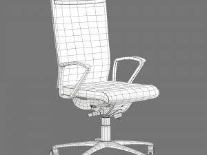 Kastel korium mesh office chair 3D 모델
