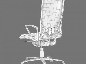 Kastel korium mesh office chair 3D 모델