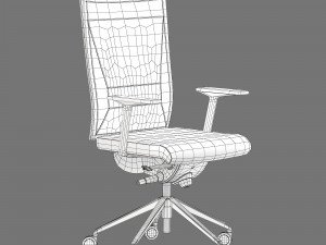Kastel korium plus office chair 3D 模型