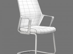 Patra flo conference office chair Modelo 3D