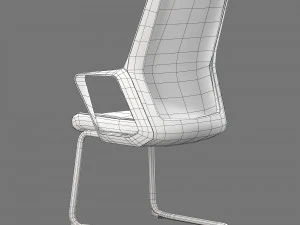 Patra flo conference office chair 3D Model