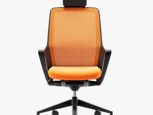 Patra flo high office chair 3D Модель