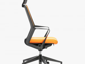 Patra flo high office chair 3D Model
