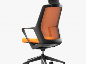 Patra flo high office chair 3D Модель