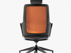 Patra flo high office chair 3D Модель