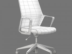 Patra flo office chair Model 3D
