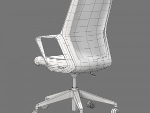 Patra flo office chair Model 3D
