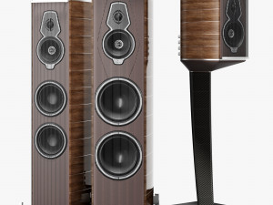 Sonus faber amati guarneri serafino 3Dモデル