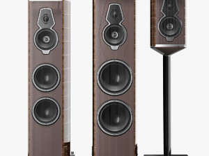 Sonus faber amati guarneri serafino 3Dモデル