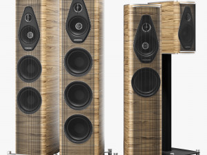 Sonus faber nova 3D मॉडल