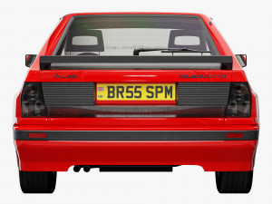 Audi sport quattro 1984 Modelo 3D