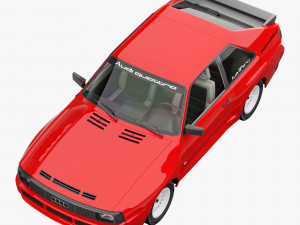 Audi sport quattro 1984 Modelo 3D