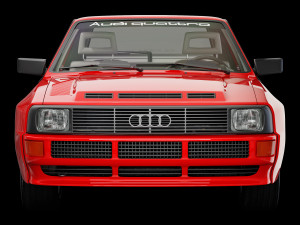 Audi sport quattro 1984 Modelo 3D